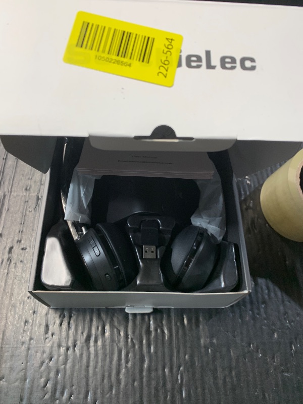 Photo 1 of (Upgraded Version) Wireless Headset, Bluetooth Headset with Noise Cancelling Microphone, Best Headphones with Mic Mute & USB Dongle for PC/Computer/Laptop/Cell Phones/Remote Work/Call Center