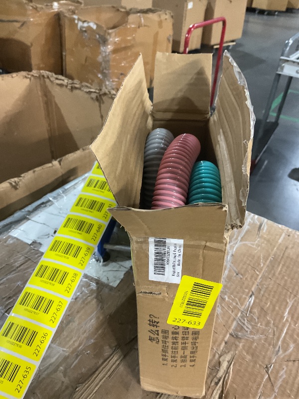 Photo 1 of ??Weighted 3lb Fitness Hoop for Adults - Soft Spring Hula Hoop - Flexible, Foldable for Home & Travel - Cushioned Comfort, Silent Exercise for Waist Toning & Weight Loss??