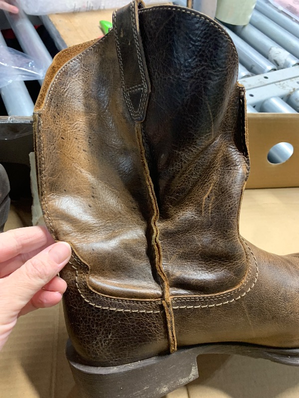 Photo 1 of ***(HEAVILY USED/ MINOR DAMAGE)***Ariat BMVY9 Mens Rambler Western Boot Wicker (Unknown size)