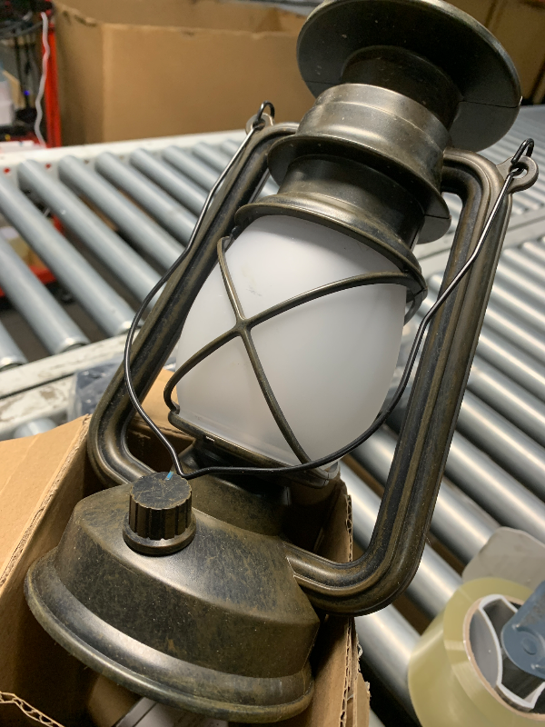 Photo 1 of (see all images) KOOPER Solar Lantern Outdoor Lights, Vintage Flickering Flame Solar Lanterns Lights Outdoor Waterproof