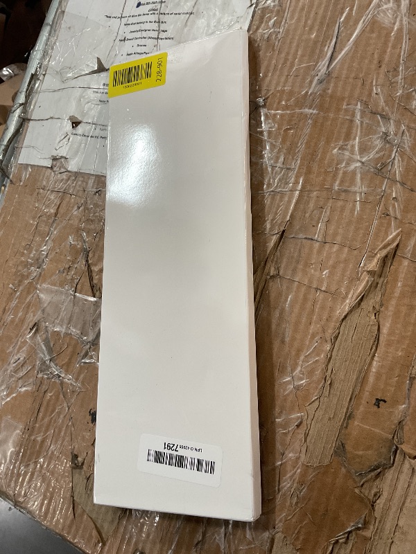 Photo 1 of (5 Pack) BESTTEN USWP6 Matte Snow White Screwless Decorator Wall Plate, 2-Gang Outlet Cover, Decor Switch Face Plate, H4.69” x W4.73”, UL Listed