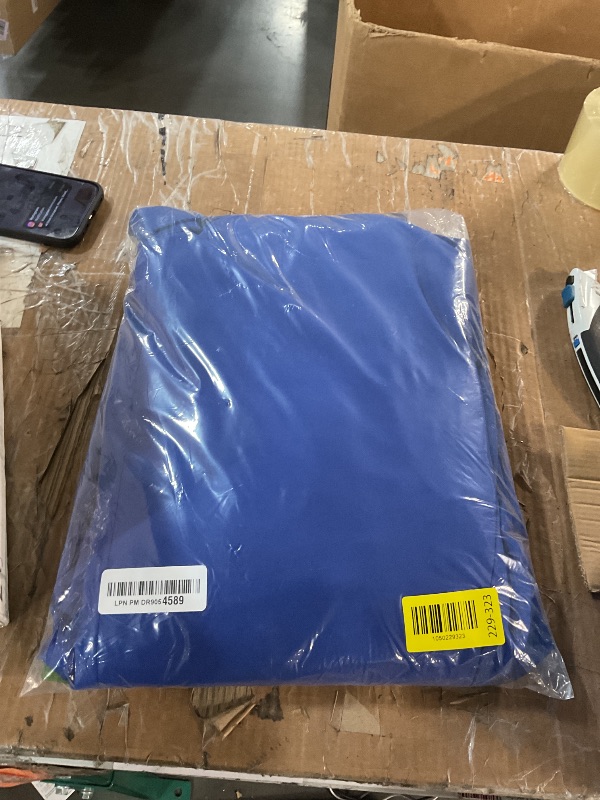 Photo 1 of ***(MISSING PANTS)***Wangyue Mens 3 Piece Royal Blue Suit Men Double Breasted Suits Slim Fit Wedding Prom Suits XXL