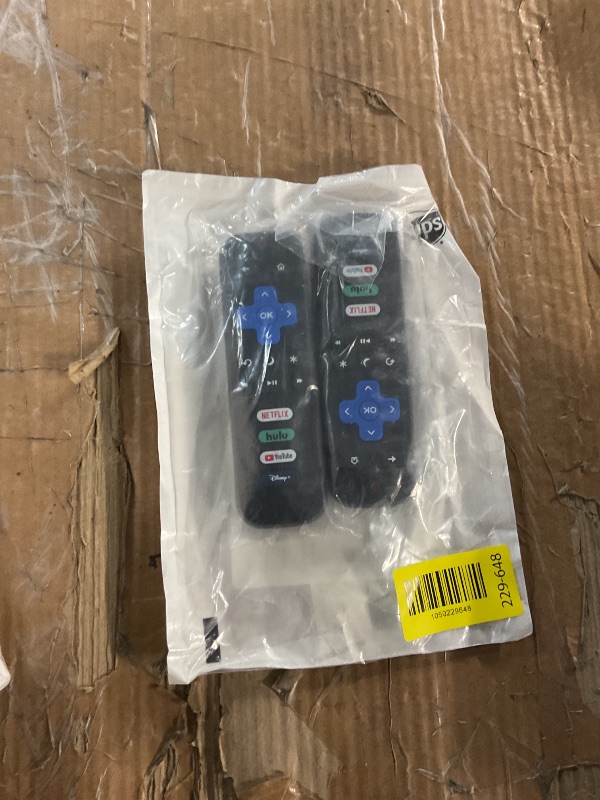 Photo 1 of (Pack of 2) Replacement Remote Control Only for Roku TV, Compatible for TCL Roku/Hisense Roku/Onn Roku/Sharp Roku/Element Roku/Westinghouse Roku/Philips Roku Smart TVs (Not for Roku Stick and Box)
