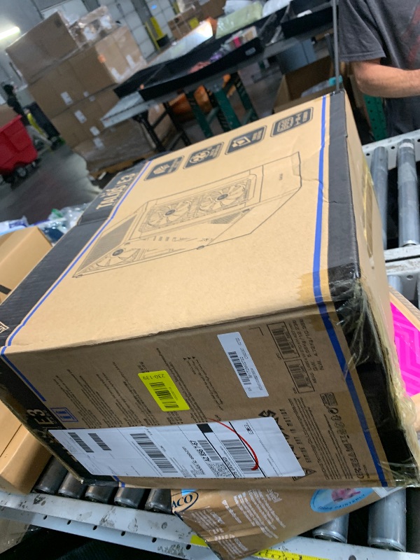 Photo 1 of (USED/FAIR) Gamdias RGB Gaming ATX Mid Tower Computer PC Case with Side Tempered Glass Panel and a Magnetic Dust Filter & 3 Built-in 120mm ARGB Fans