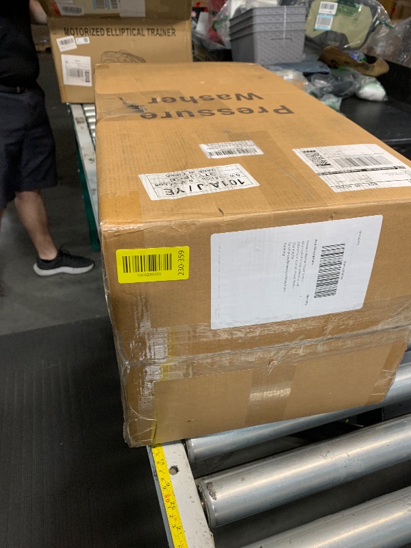 Photo 1 of (PARTIAL SET) **Nonfunctional** LeHao Pressure Washer 5000PSI-Max 3.5GPM Touch Screen Adjustable Pressure,4 Nozzles and 500ml Foam Cannon Power Washer Cleaning for Cars/Fences/Driveways/Patios/Home Cleaning