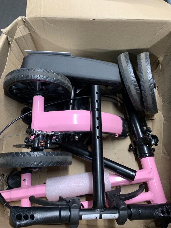 Photo 1 of (used)(incomplete)(sold for parts) VitaSophy Knee Scooter with Disc Brake System, Steerable Knee Walker for Adults for Foot Surgery, Broken Ankle