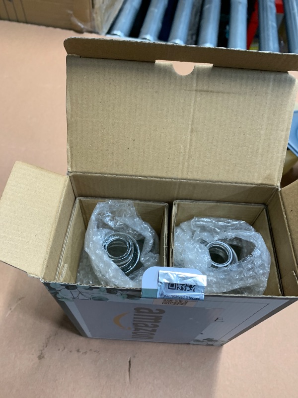 Photo 1 of (missing tops) GLADPURE 2 Pack Soap Dispenser, 18 Oz Antique Design Thick Glass Hand Dispensers; with 304 Rust Proof Stainless Steel Pump