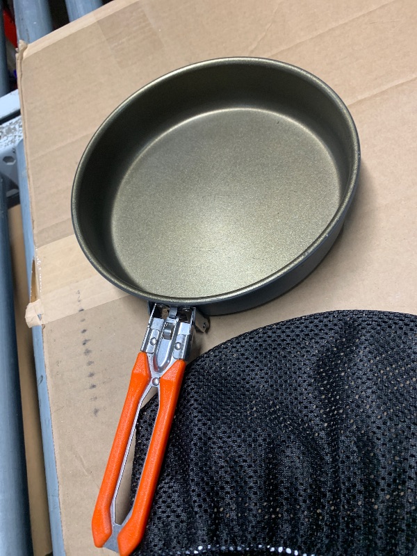 Photo 1 of Fire-Maple 7.6 Inch Camping Frying Pan w/Nonstick Coating | Durable Lightweight Camping Skillet for Cooking Egg Steak | Outdoor Kitchen Equipment Gear | Portable Backpacking Cooking Pan