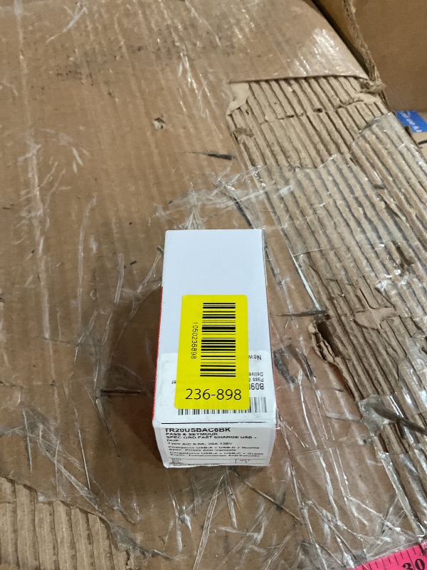 Photo 1 of (used)(see all images) Pass & Seymour TR20USBPDDB Power Delivery USB Outlet, Dark Bronze