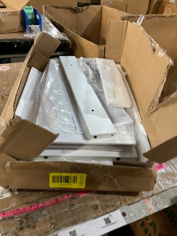 Photo 1 of Filano Floating Nightstand Shelf with Drawer, Bedside Shelf Wall Mounted Nightstand, White Bed Side Table/Night Stand with Drawer, Small Wall Shelves for Bedroom Modern Decor