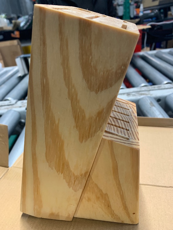 Photo 1 of (please see all images) Dmore magnetic knife block without knives, 360° 