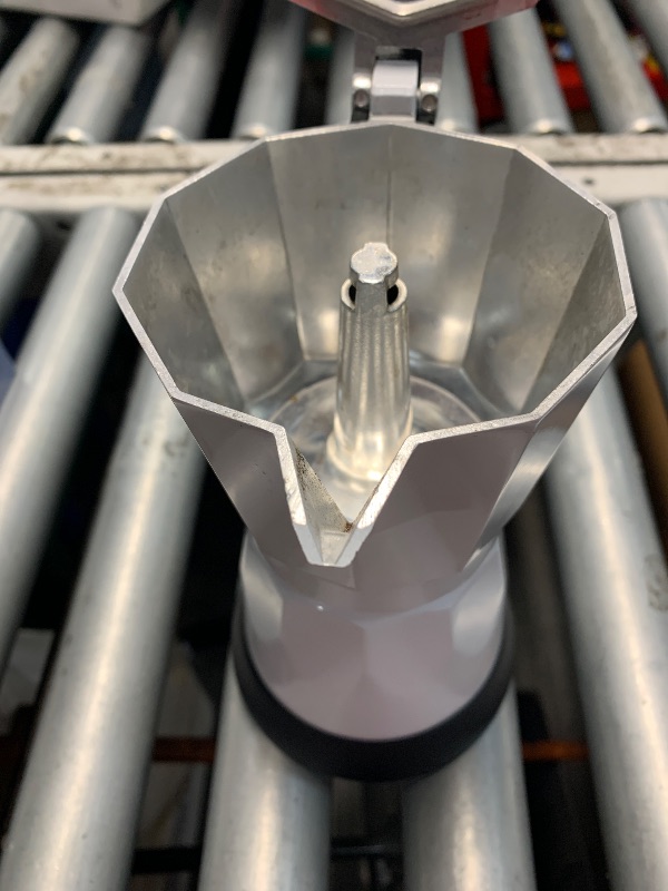 Photo 1 of (used) Lemosae Coffee Pot 6 Cup Electric Espresso Coffee Maker Italian Moka Maker 300ml Portable Aluminum Espresso Machine Cafetera