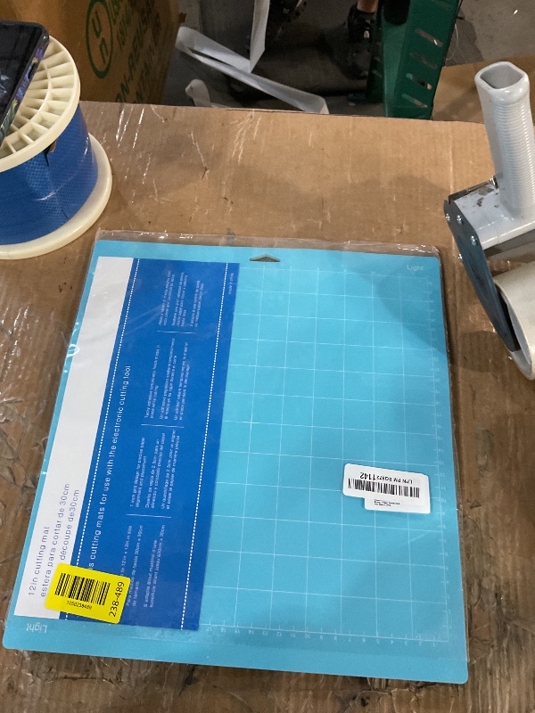 Photo 1 of * factory sealed *
Gwybkq Cutting Mat 12 Pack 12x12, Compatible With Cricut Machine & Silhouette Variety Grip Sticky Pad Replacement Accessories for Cricket Card Supplies Standard Light Strong Frabic