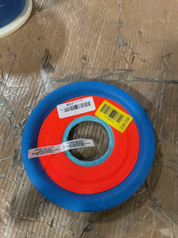 Photo 1 of * stock photo for reference *
Chuckit! Zipflight Flying Disc Dog Toy, Medium (8.5"), Orange And Blue