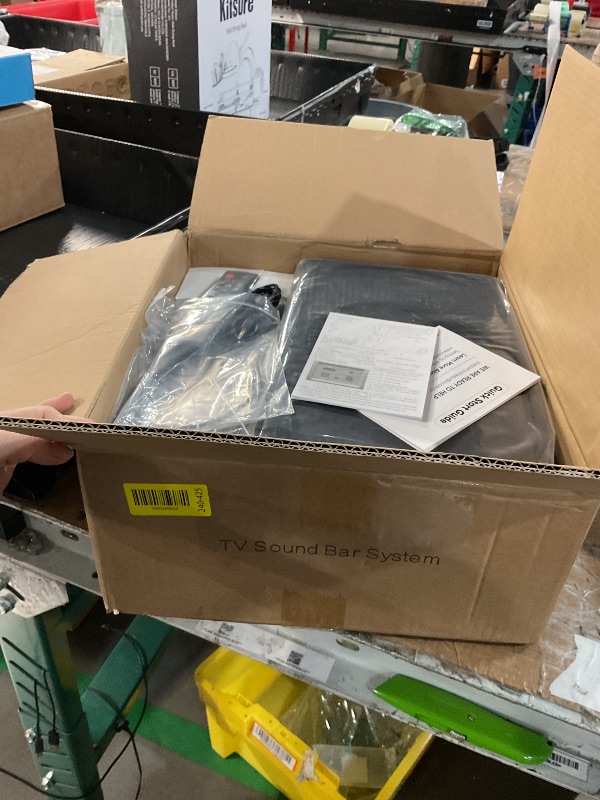 Photo 1 of (see all images)Saiyin Sound Bar for Smart TV with 5.25 Inch Subwoofer, 100W 24 Inch Soundbar for TV, TV Soundbar 