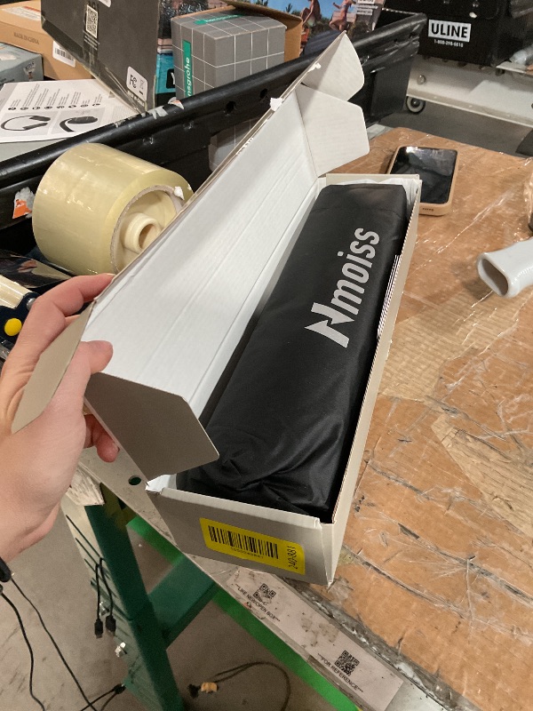 Photo 1 of [2025 Upgraded] Nmoiss Windshield Sun Shade Umbrella [Ice Rib High Speed ??Cooling] 99% UV Blocking Protects Car from Sun and Heat Damage, Keeps Cool and Protects Interior Large (61" L x 35" W)