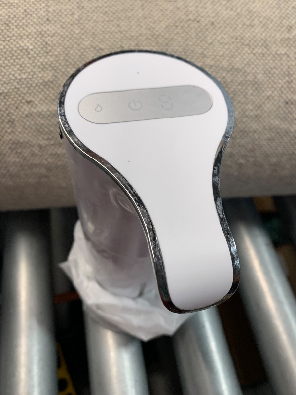 Photo 1 of (used)(see images) Automatic Liquid Soap Dispenser Touchless, USB Rechargeable Smart Hand Soap Dispenser, 6-Level Adjustable, 12.8oz/380mL Wall 