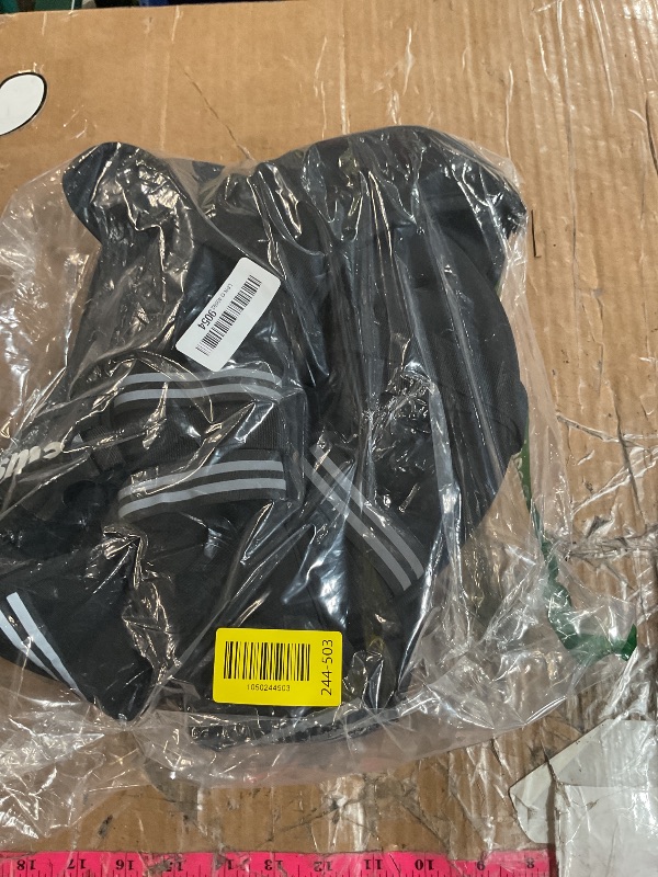 Photo 1 of (BAGGED) (USED/FAIR) ZELUS Weighted Vest, 6lb/8lb/12lb/16lb/20lb/25lb/30lb Weight Vest with Reflective Stripe for Workout, Strength Training, Running, Fitness, Muscle Building, Weight Loss, Weightlifting, Black(16 lb)