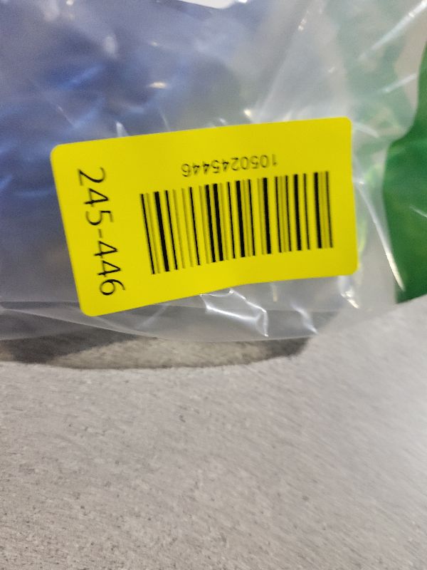 Photo 1 of 2 Pcs Barrier Ropes with Stainless Steel Snap Hooks 4.9ft Twisted Post Rope for Queue Divider Crowd Control of Hotel Celebration (Blue Hemp Rope)