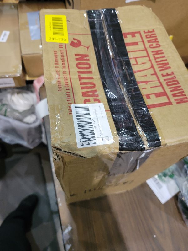 Photo 1 of 2 Gallon Drink Dispensers with Stand, Glass Beverage Dispenser with Stainless Steel Spigot and Bamboo Lid,Lemonade Dispenser,Glass Drink Dispensers for Parties, Weddings