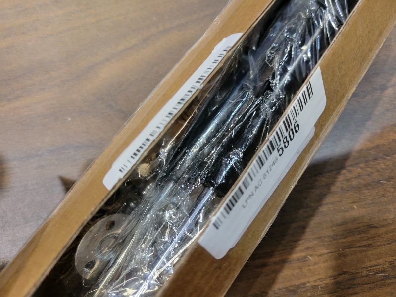 Photo 1 of 2 Pcs 22.5lb/100N Black Gas Strut Lift Support Cabinet Hydraulic Hinge Kitchen Cupboard Springs Cabinet Door Gas Spring