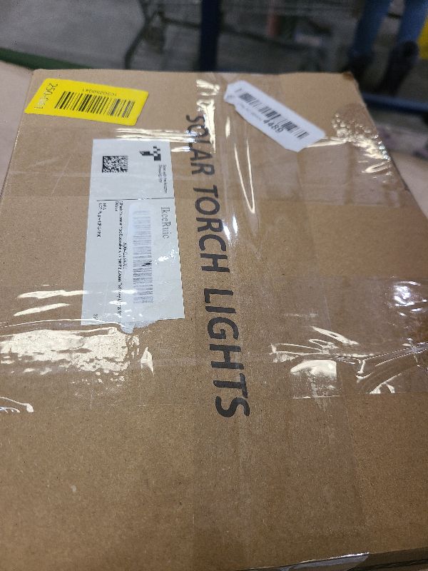 Photo 1 of 12Pack Halloween Yard Decorations, Purple Solar Halloween Lights for Outside Decor, LED Solar Flame Lights Outdoor for Yard Decorations, Waterproof Luces Solares Outdoor Decor for Patio Garden Pathway