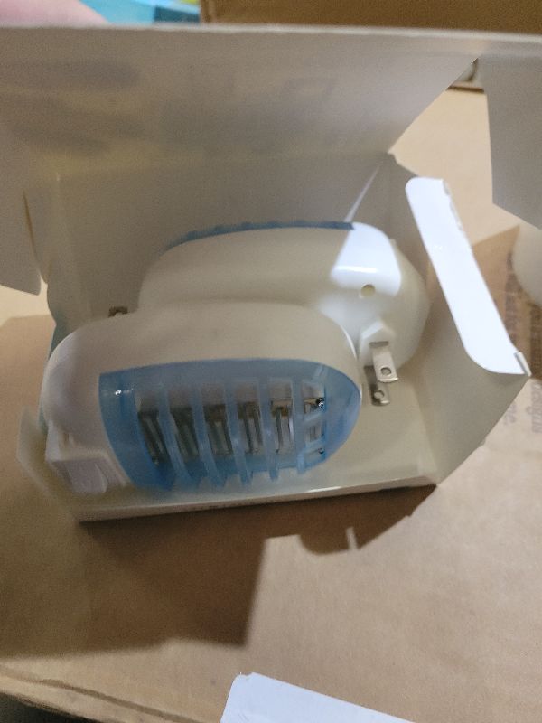 Photo 1 of 2 Pack Bug Zapper Indoor, Electronic Mosquitoes Killer Zapper with Blue Lights for Living Room, Baby Room, Kitchen, Bedroom(1124)