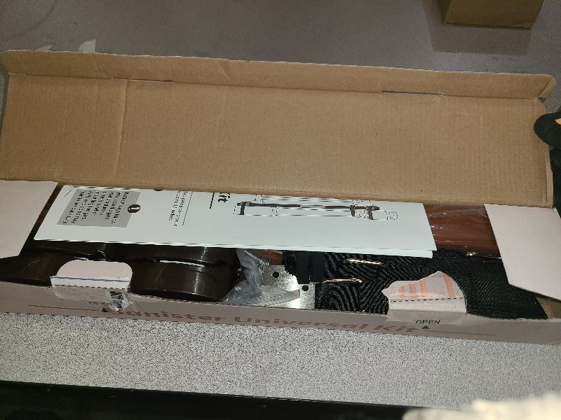 Photo 1 of 1 Pcs No Hole Stairway Baby Gate Adapter - Fits Round & Square Banisters, Compatible with Most Hardware and Pressure Mount Baby Gates Up to 37 inches Tall