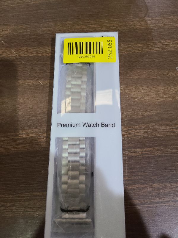 Photo 1 of 2-Pack Compatible for Apple Watch Band 49mm 46mm 45mm 44mm 42mm, Stainless Steel Replacement Strap Metal Bands for iWatch Ultra 3/2/1 Series 11/10/9/8/7/6/5/4/3/2/1/SE/SE2/SE3 Women Men,Black+Silver