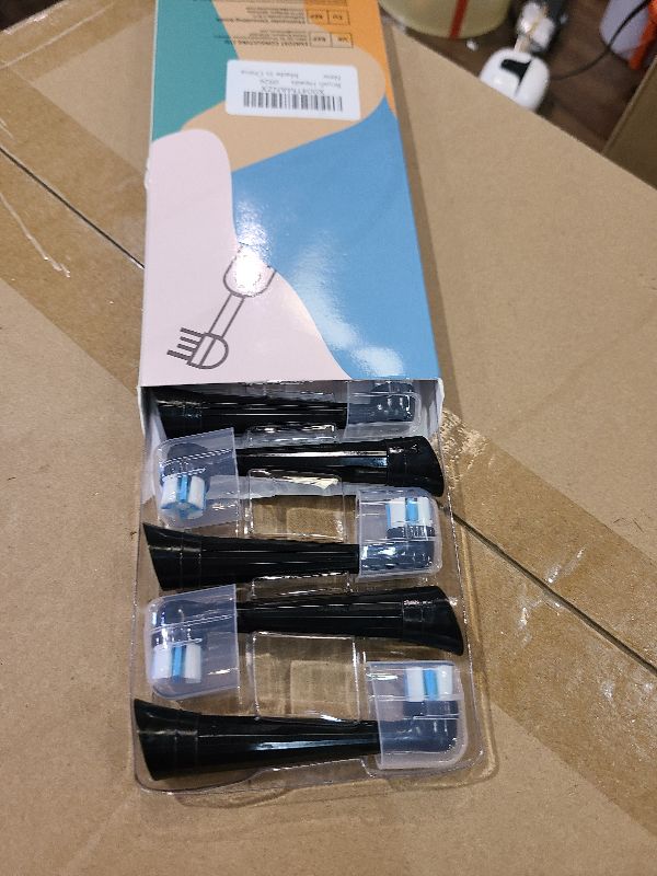 Photo 1 of 10 Pack IO Replacement Heads Compatible with Oral B IO 2/3/4/5/6/7/8/9/10/Deep Clean Series Electric Toothbrushes, Brush Heads Compatible with Oral B iO (Black/White)