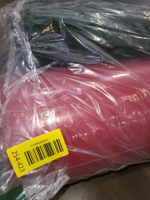 Photo 1 of 12PCS Fleece Throw Blankets Bulk 60 x 50 in Soft Blankets Fabric Warm Lightweight Wool Blanket Cozy Coverlet for Beds Sofas Home for All Seasons (Red + Green)