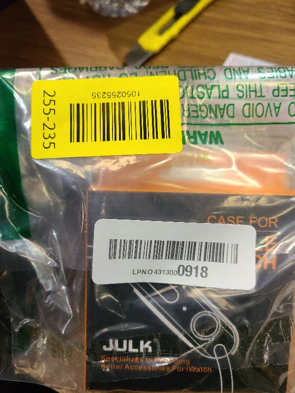 Photo 1 of [2-Pack] Julk 42mm Case for Apple Watch Series 3 Series 2 Screen Protector, Overall Protective Case TPU HD Ultra-Thin Cover for iWatch, 2 Transparent