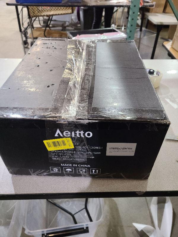 Photo 1 of Aeitto Cold Press Juicer Machines, 3.6 Inch Wide Chute, Large Capacity, High Juice Yield, 2 Masticating Juicer Modes, Easy to Clean Slow Juicer for Vegetable and Fruit, Silver