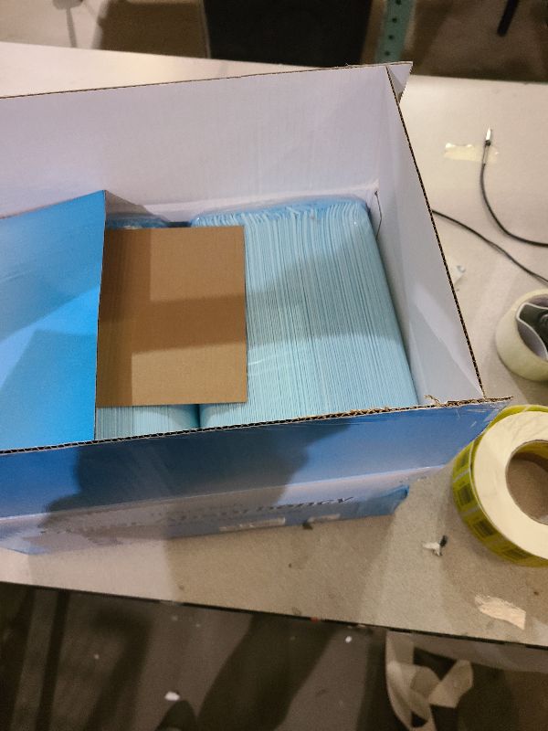 Photo 1 of 100 Count 22” x 22” Super Absorbency Disposable Underpads, Leakproof Quick Drying Disposable Pads for Baby, Puppy and Adults, Puppy Pads, Cat Pee Pads for Dogs, Potty Puppy Training Pads