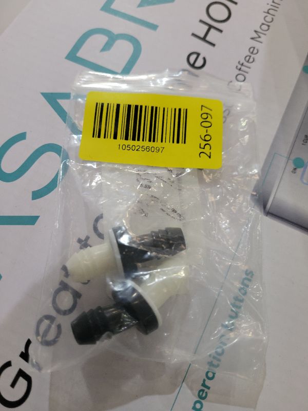 Photo 1 of 2 Pieces One Way Inline Check Valve Bulk 3/8 Inch 10 mm ABS Plug-in Check Valve Fuel Water Gas Air One-way for Liquids and Gas