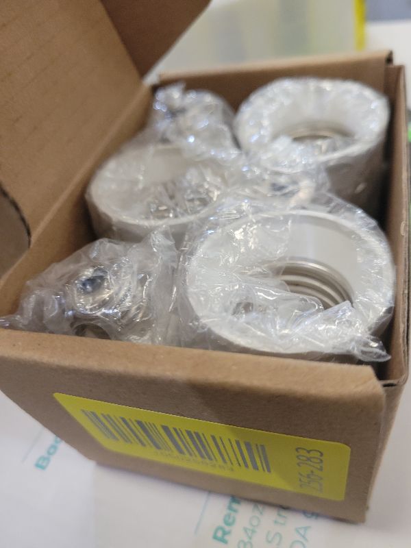 Photo 1 of (6-PACK) SpiritLED E17 to E26 / E27 Socket Adapter,Intermediate base E17 to Standard Medium base E26 E27 Converter (White Color-6pcs /Pack)