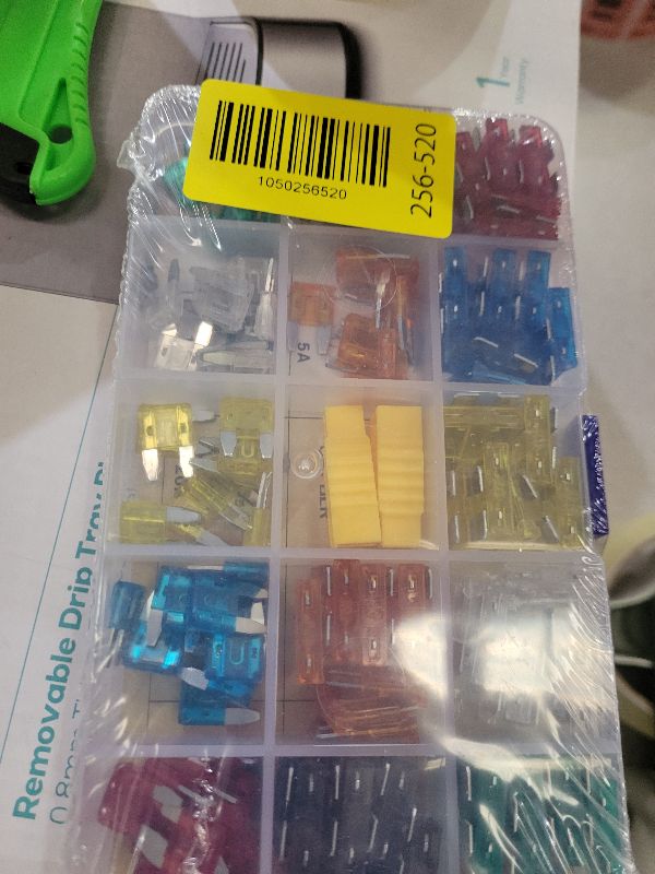 Photo 1 of 140 Pcs Fuses Automotive Kit - Blade Auto Fuse Assortment Standard and Mini Car Fuse for Marine, RV, Camper, Boat, Truck (5A 7.5A 10A 15A 20A 25A 30AMP/ATC/ATO)
