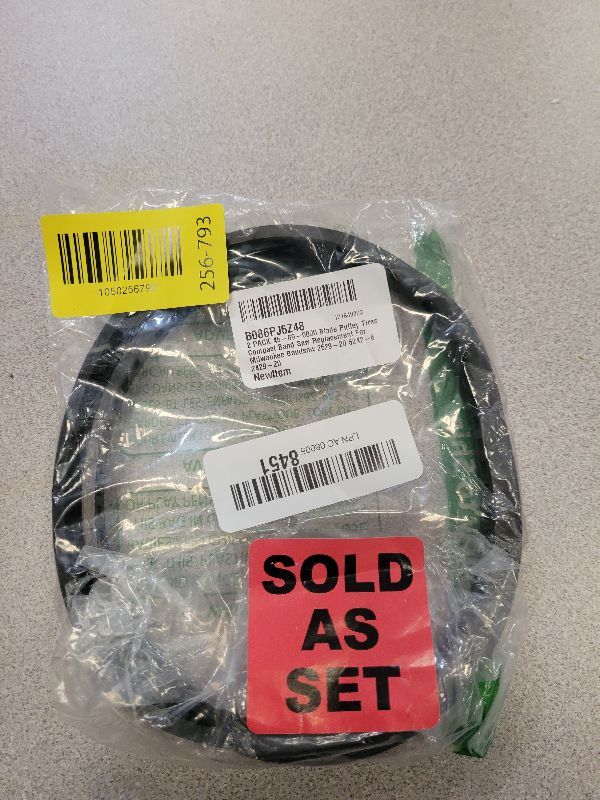 Photo 1 of 2 Pack 45-69-0030 Blade Pulley Tires Compact Band Saw Replacement for Bandsaw 2629-20 6242-6 2429-20