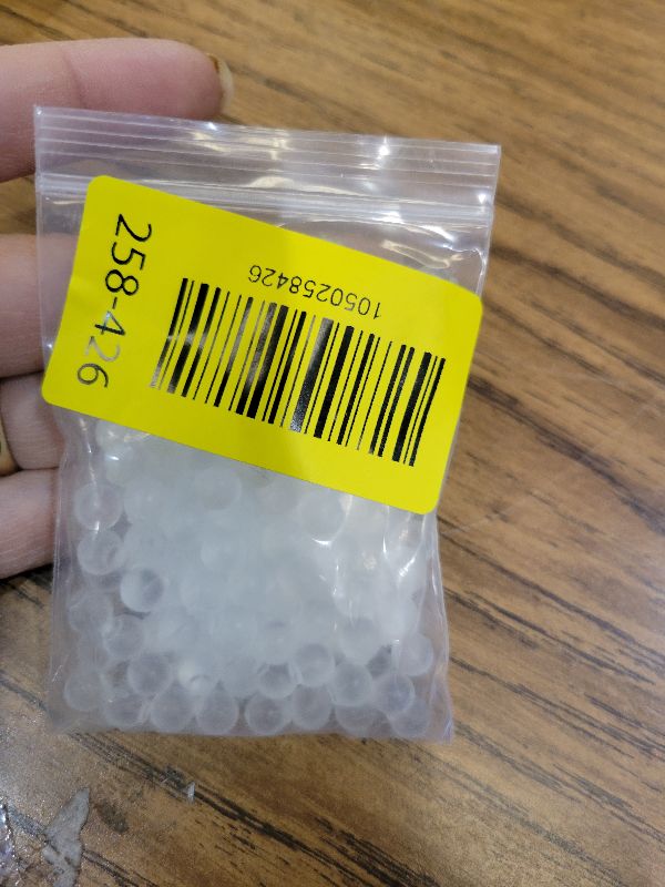 Photo 1 of 100PCS Comfort Impenetrable Soft Safety Backs, TPE Material Earring Backs for Studs, Earring Back Rubber Stoppers, Clear Rubber Earrings Back, Flat Earrings Backs for All Types