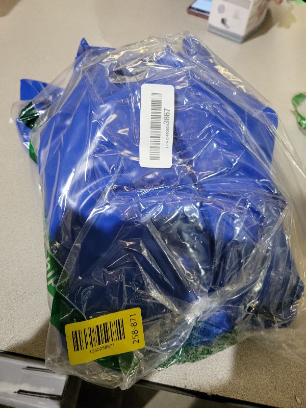 Photo 1 of 15 Ft Pool Pillows for Above Ground Pools Cover Winterizing - Extra Durable 0.5mm PVC Pool Closing Winter Kit for Supporting Pool Covers (Blue, 4×15 Ft)