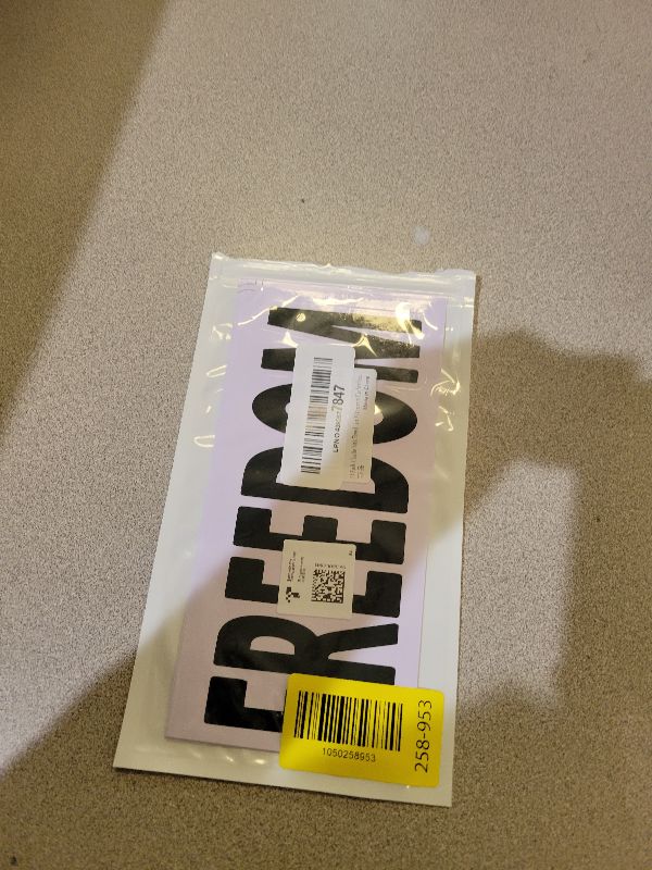 Photo 1 of 10 Pack Charlie Kirk Freedom Stickers Laptop Bumper Decal Window Waterproof Car Stickers