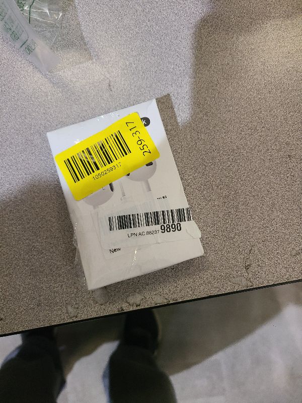 Photo 1 of 2 Pack Wired Headphones for iPhone Earbuds with Built-in Microphone & Volume Control Nosie Reduction Earphones Headsets Compatible with iPhone 14 13 12 11 Pro Max XS XR X 8 7, Support All iOS System