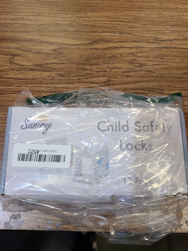 Photo 1 of 12 Pack Cabinet Locks Child Safety | Baby Safety Cabinet Locks NO Drilling 3M Adhesive Baby Proof Drawer Lock Child proofing cabinets latches for Kids Latch for Drawers & Door Child Safety Locks