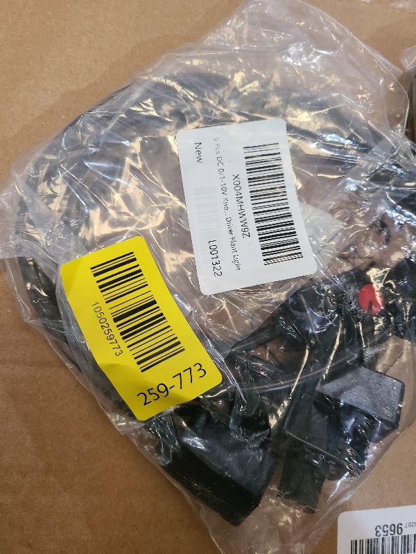 Photo 1 of 5 Pcs DC 0/1-10V Knob LED Dimmer, PWM Dimmer Controller with Rotary Switch for Led Lights 0-10V or 1-10V Dimmable Electronic Ballasts Interior Lighting Spotlight Grow Lamp LED Driver Plant Light