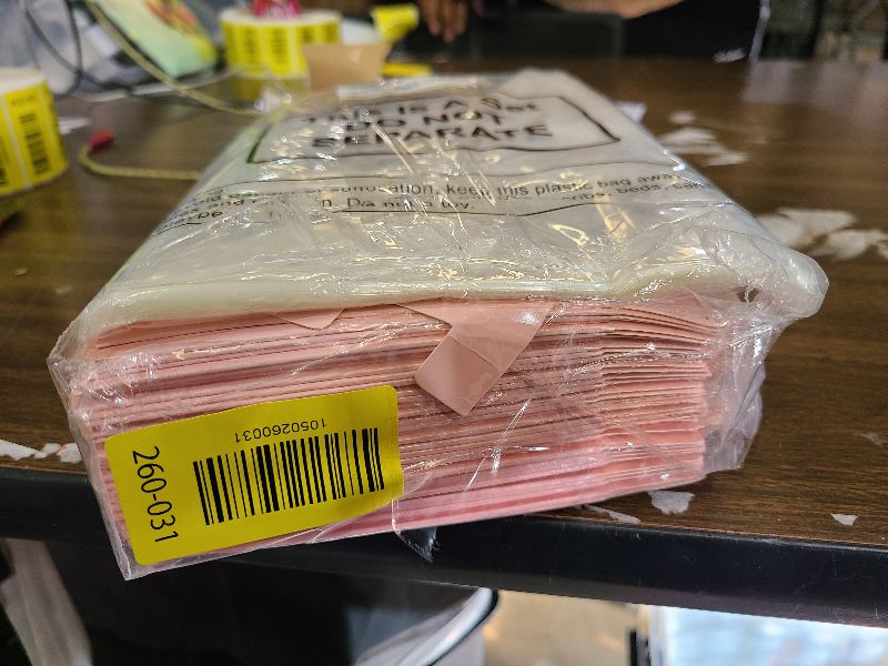 Photo 1 of 200 Pcs Zopeal Mini Popcorn Boxes and Clear Treat Bag Set, Bulk Popcorn Bags Open Top Paper Popcorn Containers with Treat Bags Popcorn Candy Boxes for Movie, Party, 3 x 4 Inch (Pink)