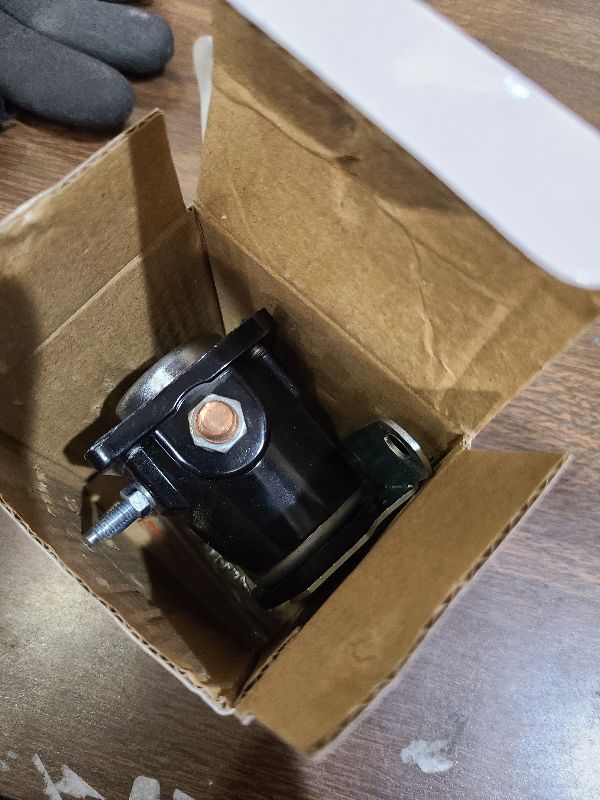 Photo 1 of 12V Starter Solenoid Relay Sw3, Upgrade Hot Rod Starter Solenoid for Ford, Jeep, Mercury, Lincoln B6az-11450a C6af C7af C3912 C9af D2af11450aa 50-430