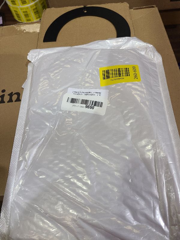 Photo 1 of 10 Inch House Numbers for Outside Modern Black House Number Large Metal Address Numbers for Outside Floating Door Numbers with Nail Kit for Number 2