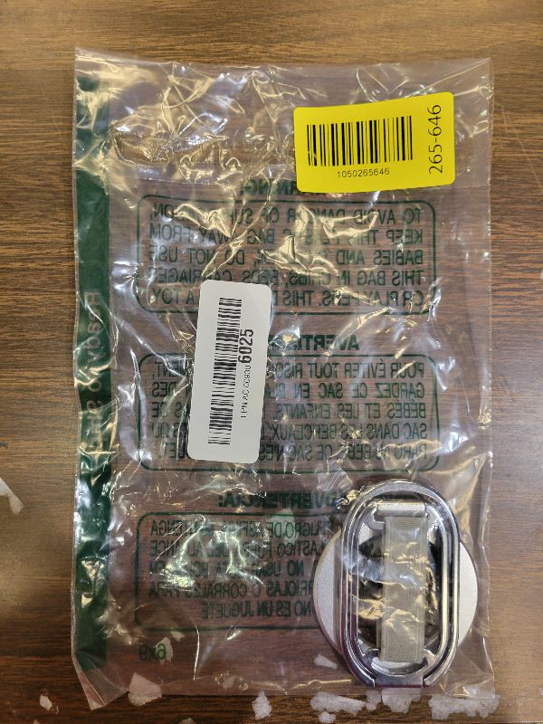 Photo 1 of [2025 Newest] SUPERONE for Magsafe Phone Grip for Magnetic Kickstand Compatible with Mag Safe Finger Loop, 4-in-1 Phone Ring Holder Strap for Magnetic iPhone 17/16/15/14/13/12 (Silver)