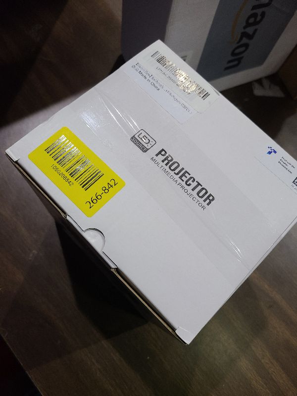 Photo 1 of [Electric Focus]Mini Portable Projector with 4K Support, Bluetooth 5.4 WIFI6, 5watt Sound Base Speaker, 260 ANSI, Android 11, 210° Rotation , Auto Keystone Correction Video Projector HY300 PLUS