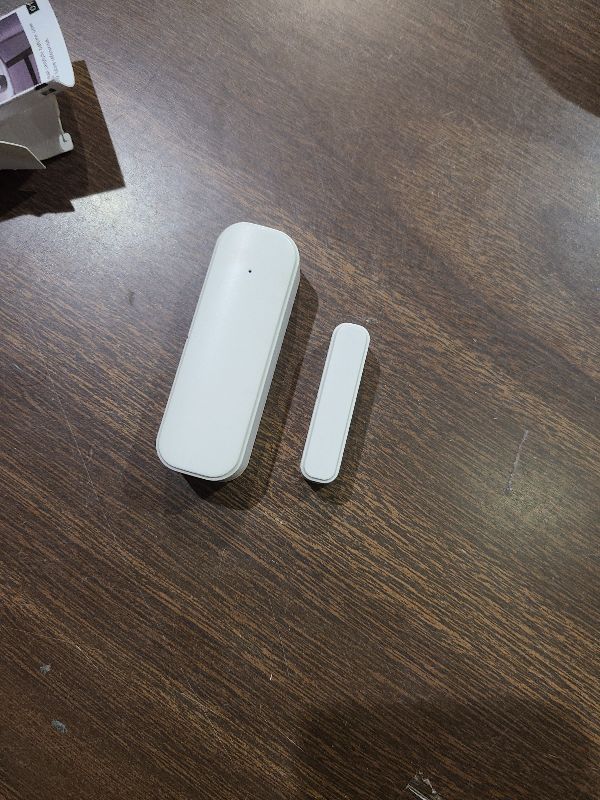 Photo 1 of 1-Pack Tuya Smart WiFi Door Sensor,2.4GHz WiFi Smart Window and Door Sensor Alarm, Wireless Magnetic Door Opening Detector